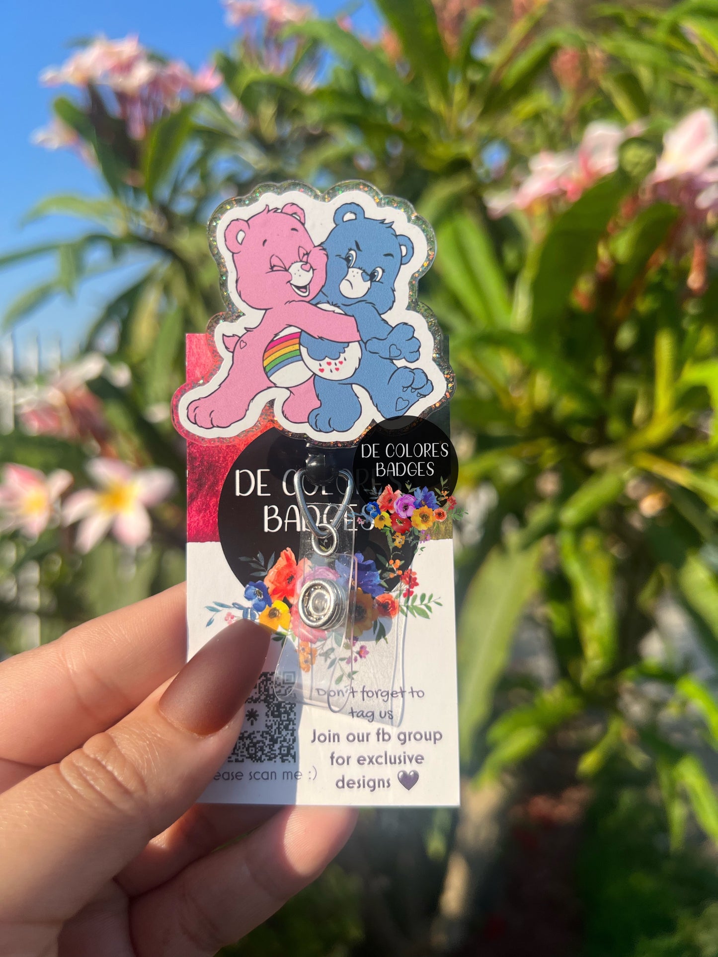 Grumpy Bear & Friends Badge Buddy