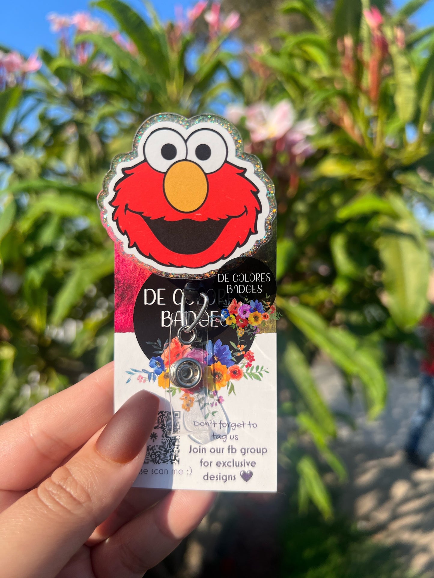 Red Puppet Badge Buddy