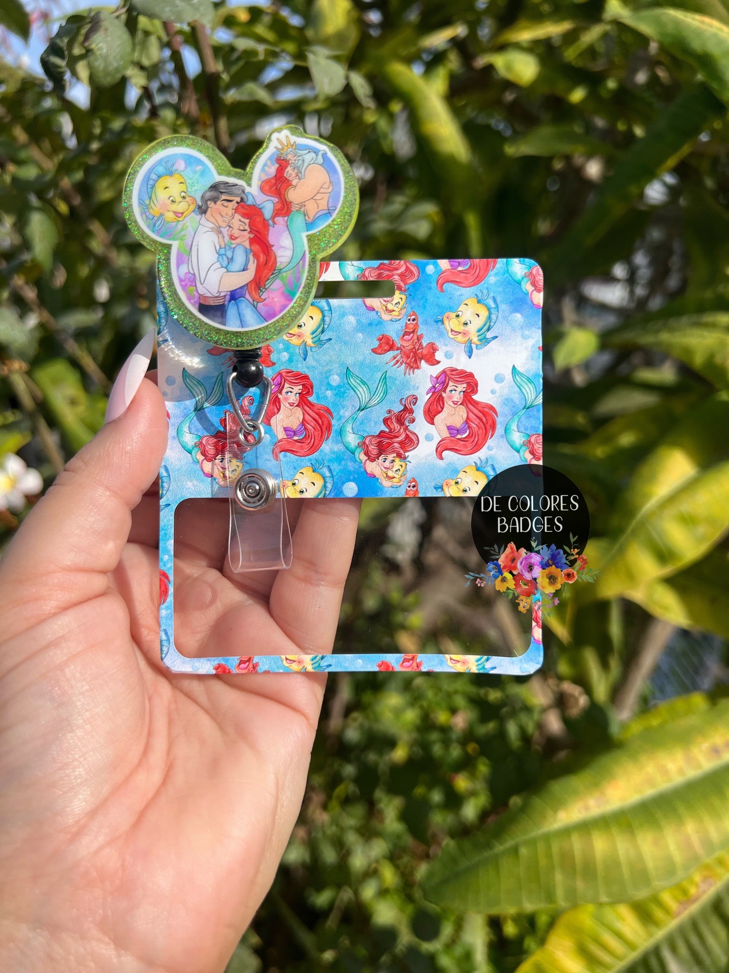 Mermaid Gift | Mermaid Badge Buddy | Nurse Gift | Teacher Gift | Essential Worker Gift | Mermaid Badge | Badge Buddies | RN Badge Buddy