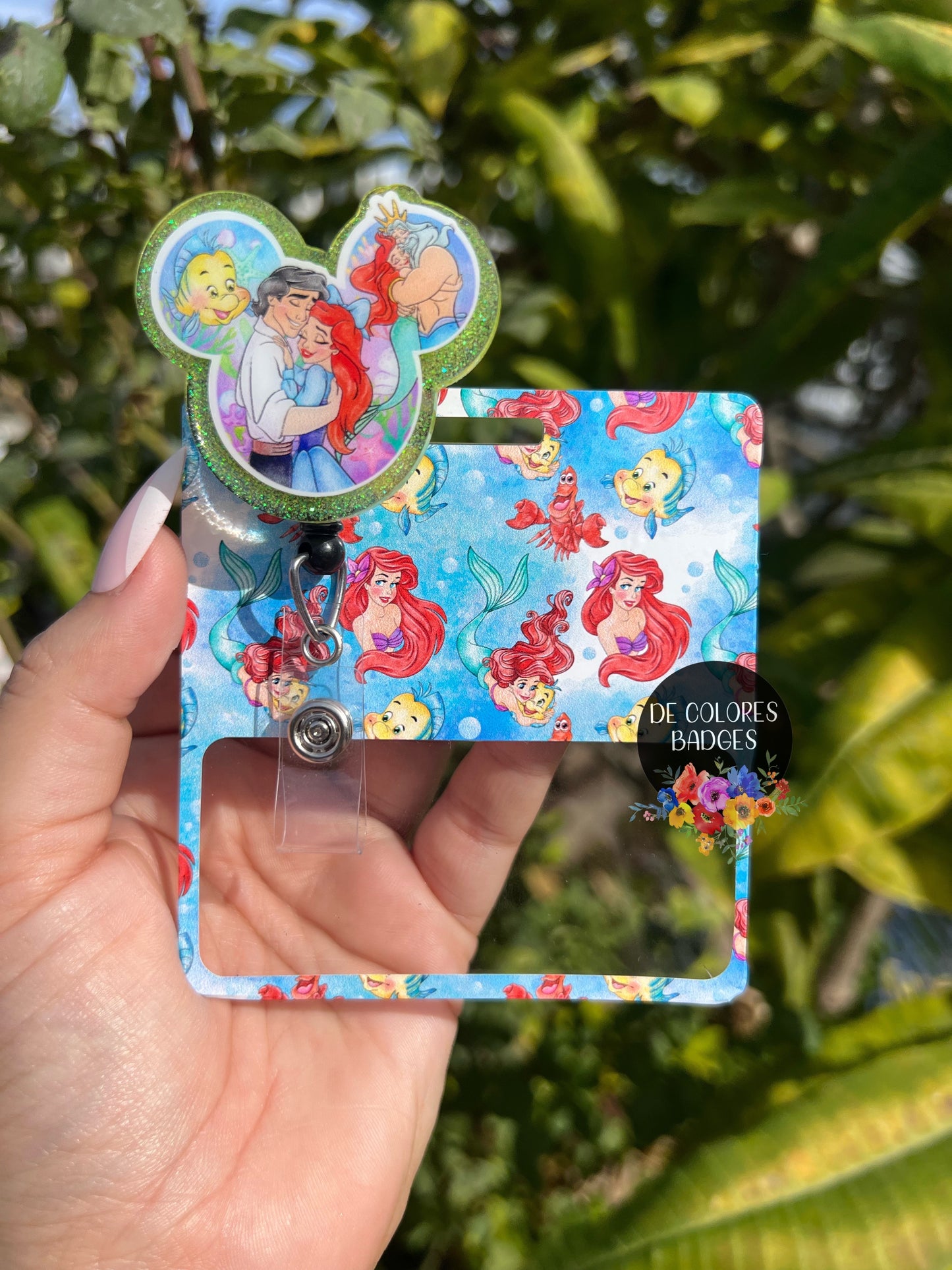 Mermaid Gift | Mermaid Badge Buddy | Nurse Gift | Teacher Gift | Essential Worker Gift | Mermaid Badge | Badge Buddies | RN Badge Buddy