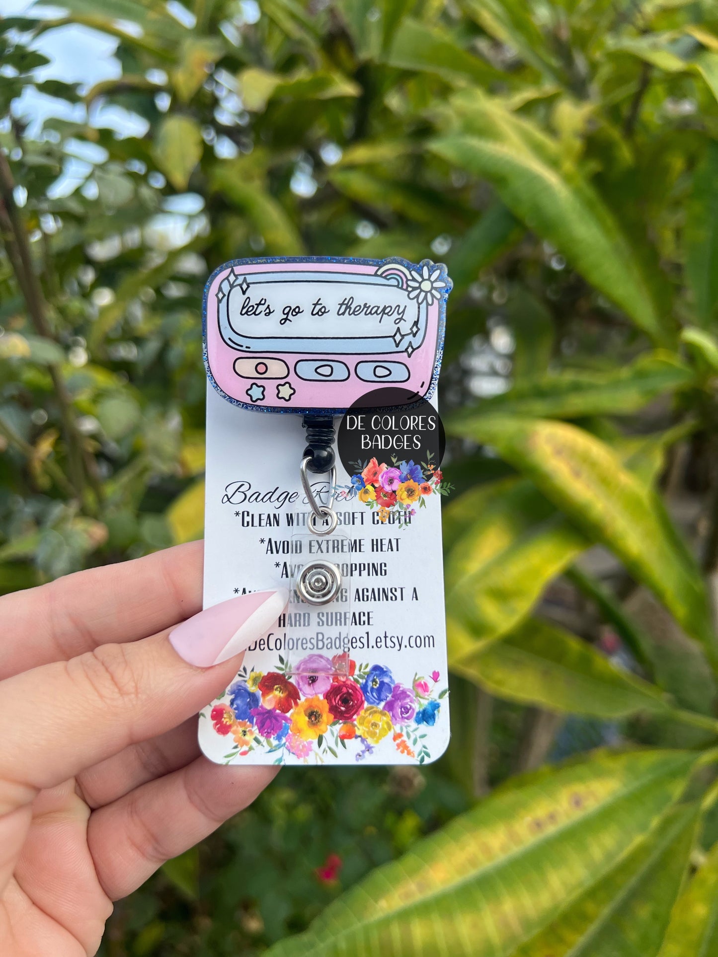Going To Therapy Is Cool, Therapy Badge Reel, Counselor Badge reel, Therapist Badge Reel, Therapist Gift, Mental Health Badge Reel