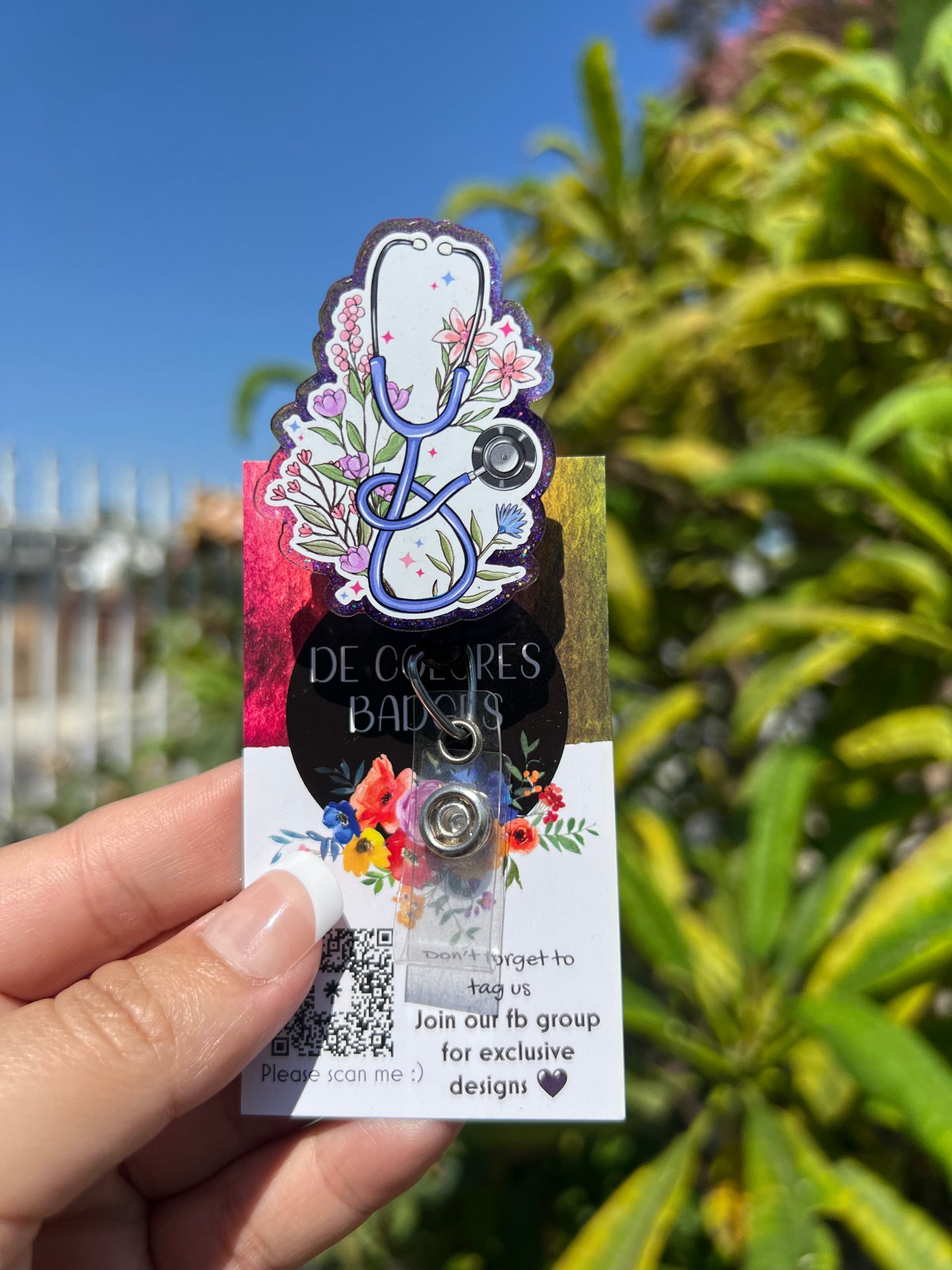 Floral Stethescope