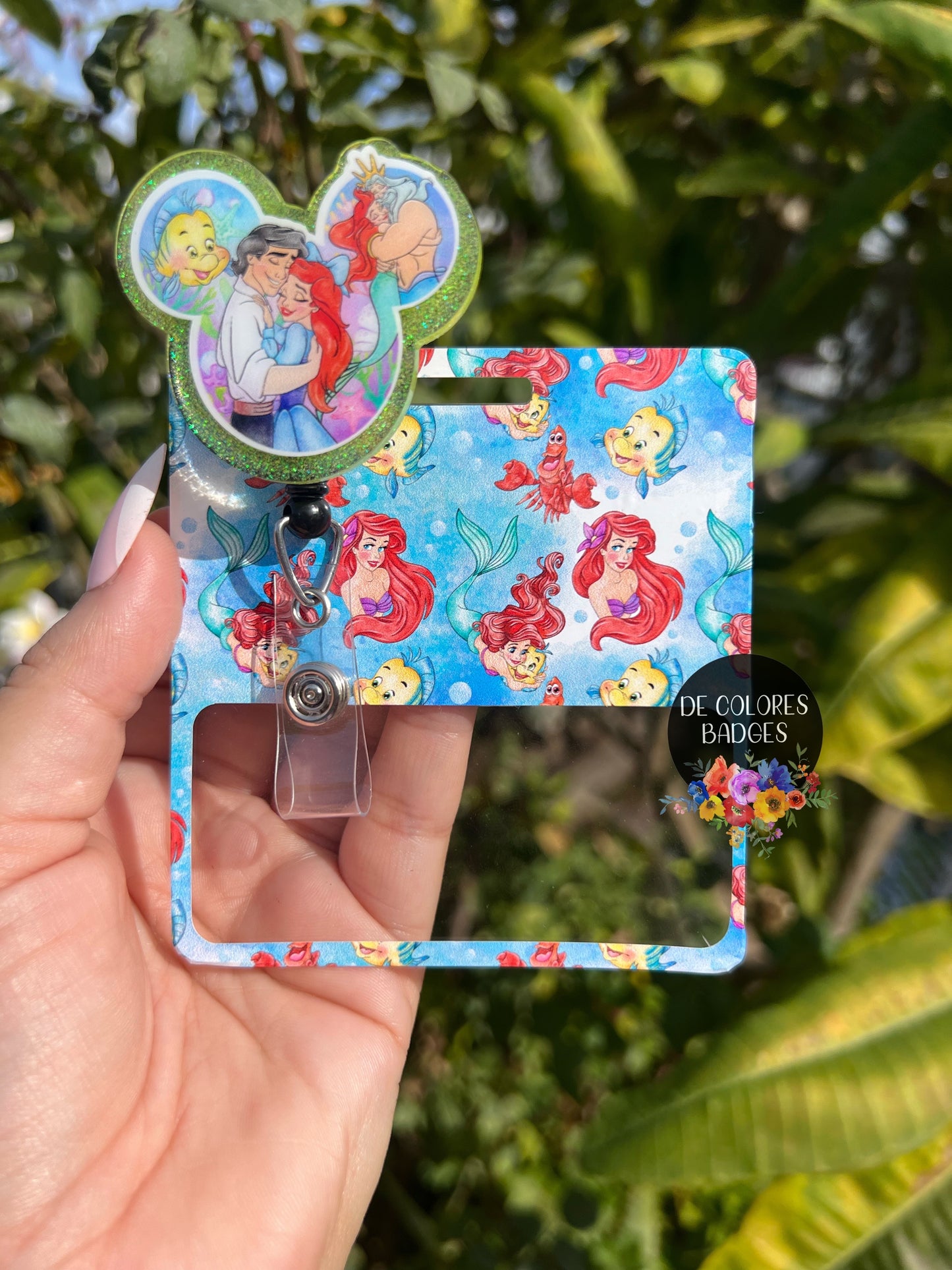 Mermaid Gift | Mermaid Badge Buddy | Nurse Gift | Teacher Gift | Essential Worker Gift | Mermaid Badge | Badge Buddies | RN Badge Buddy