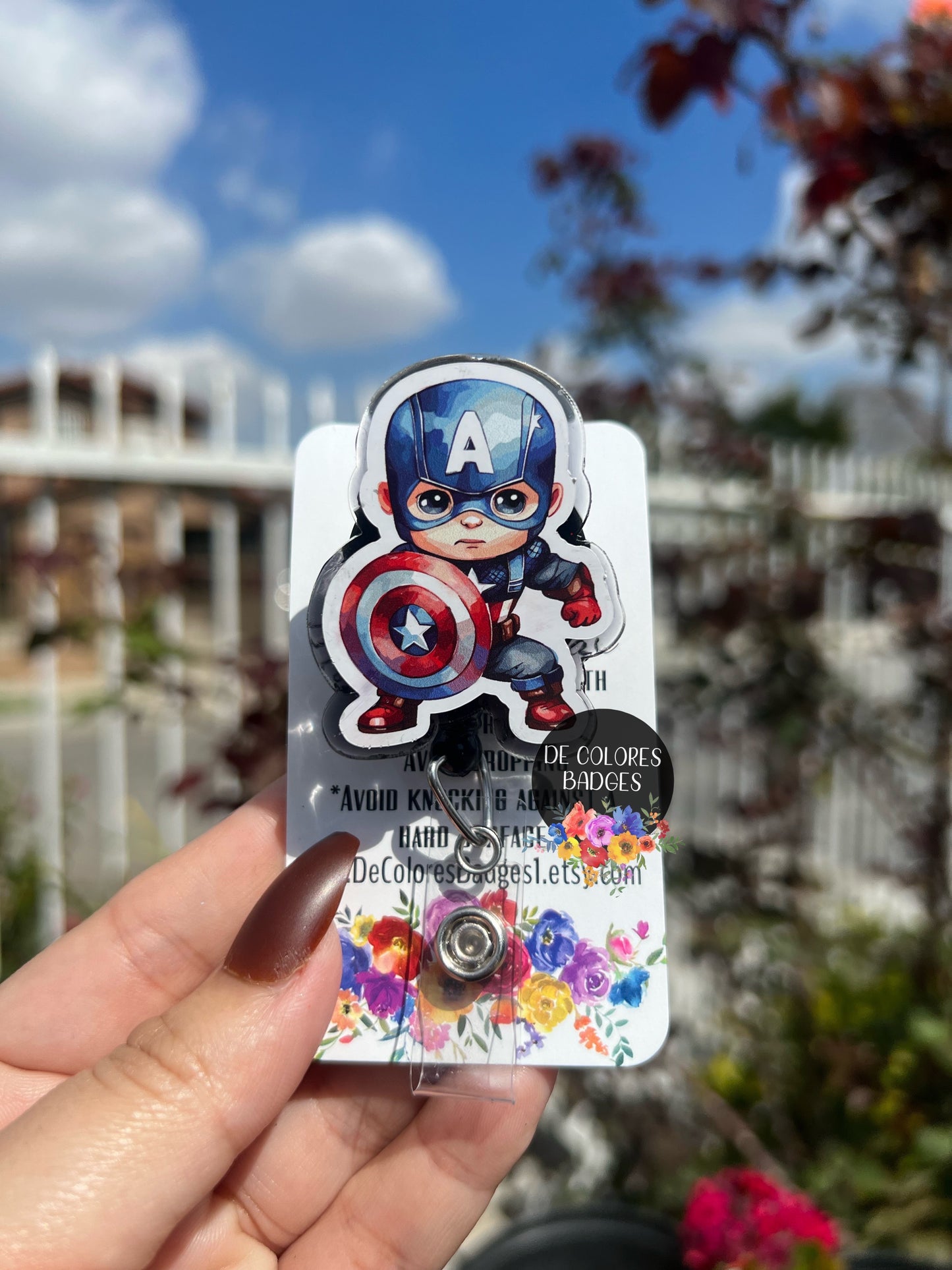 Badge Reels--Cute Badge Reels--Retractable Badge Reels--Fun Badge Reels--Character Badge Reels--Nurse Badge Reels--Festive Badge Reels