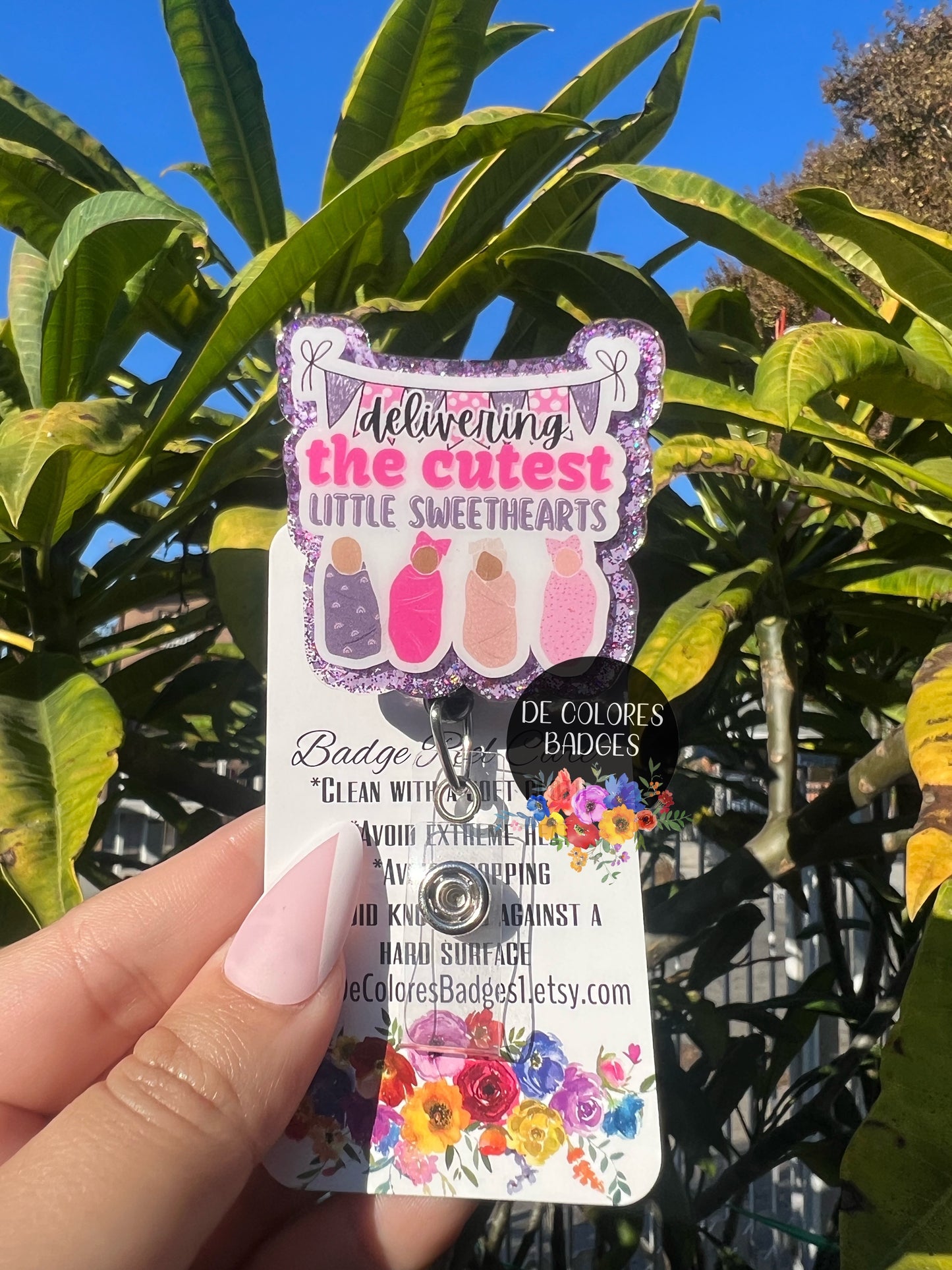 Delivering the cutest little sweethearts