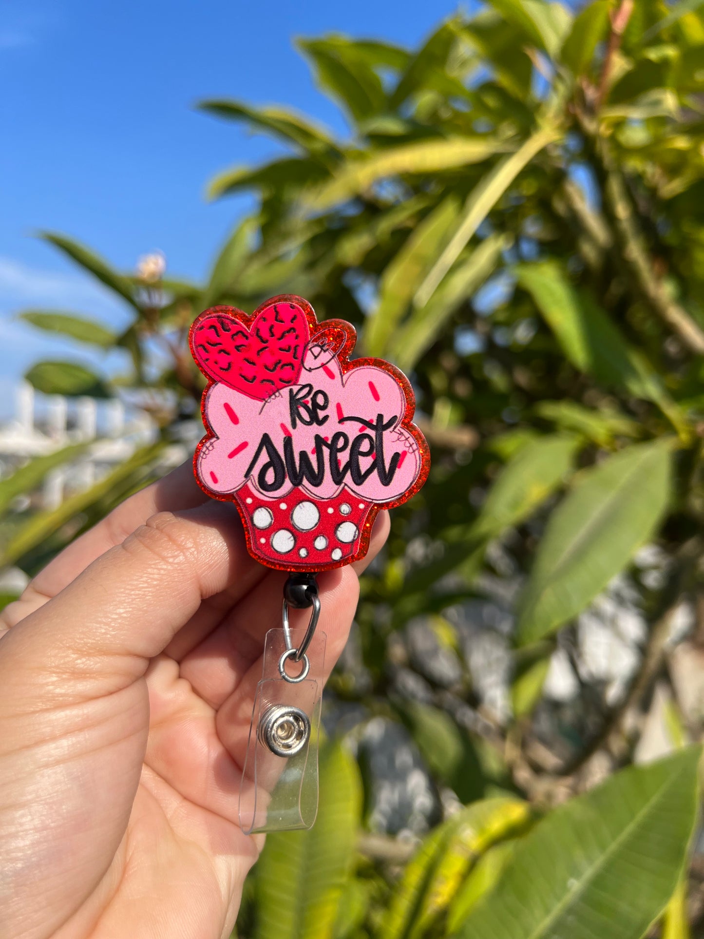 Be Sweet Cupcake Badge