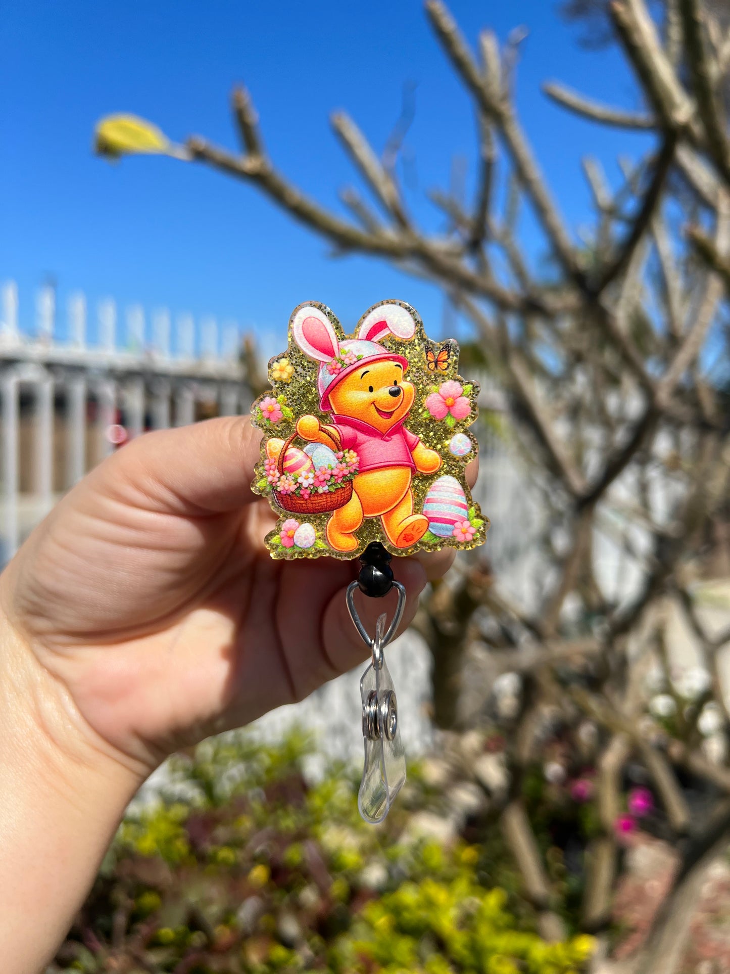 Easter Bear Badge