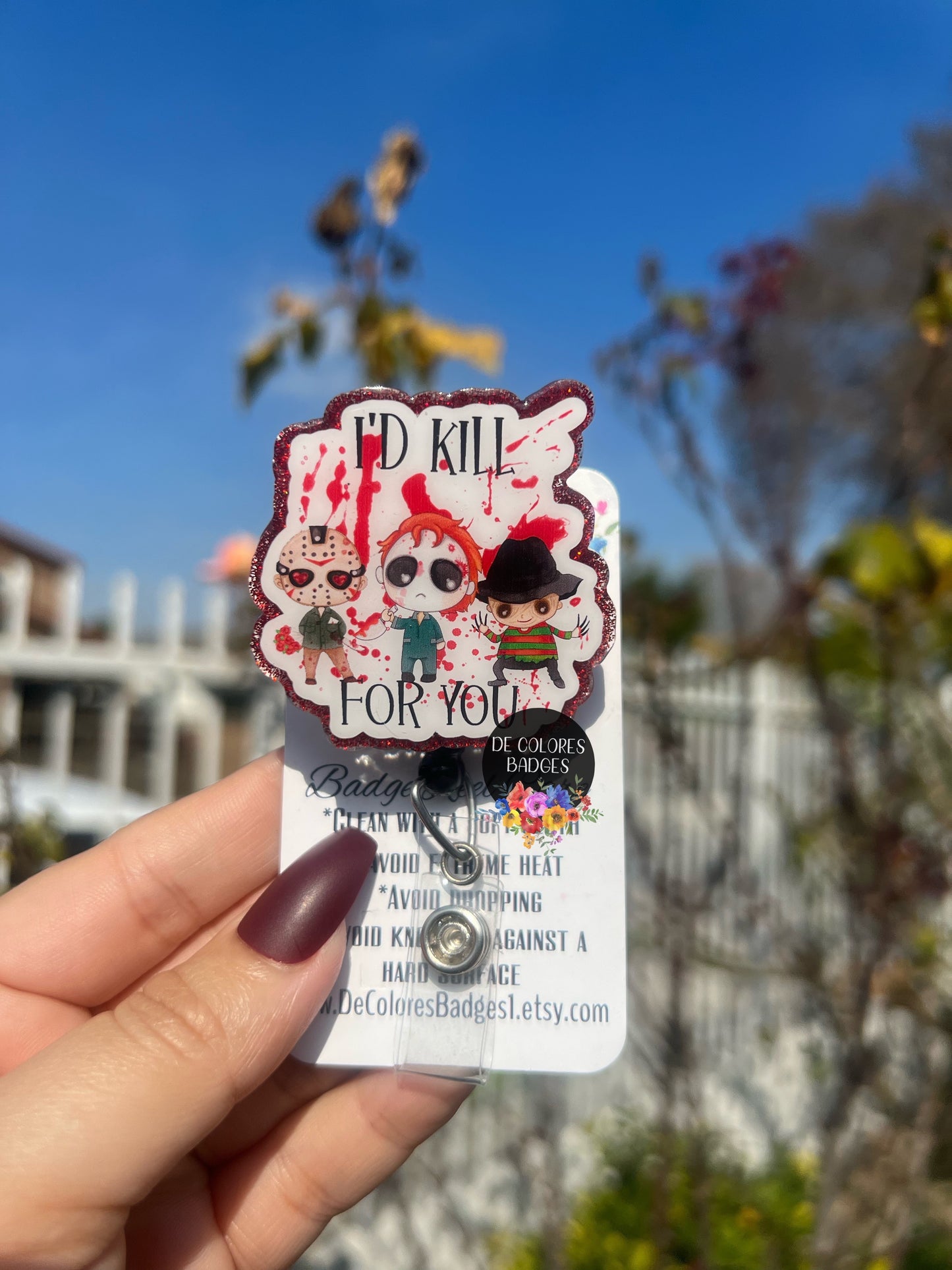 Horror I’d Kill For You Badge