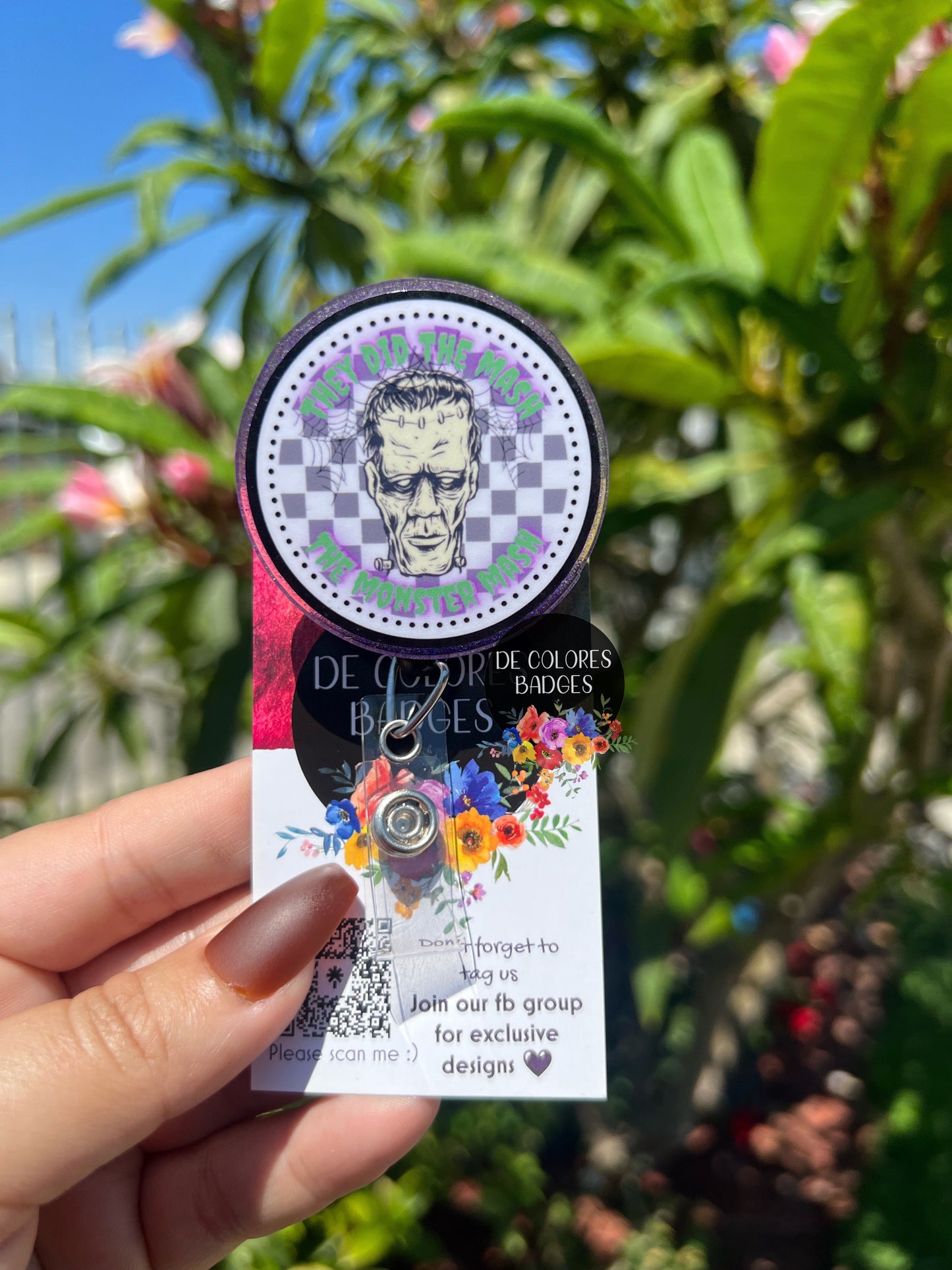They Did The Mash The Monster Mash Badge Buddy