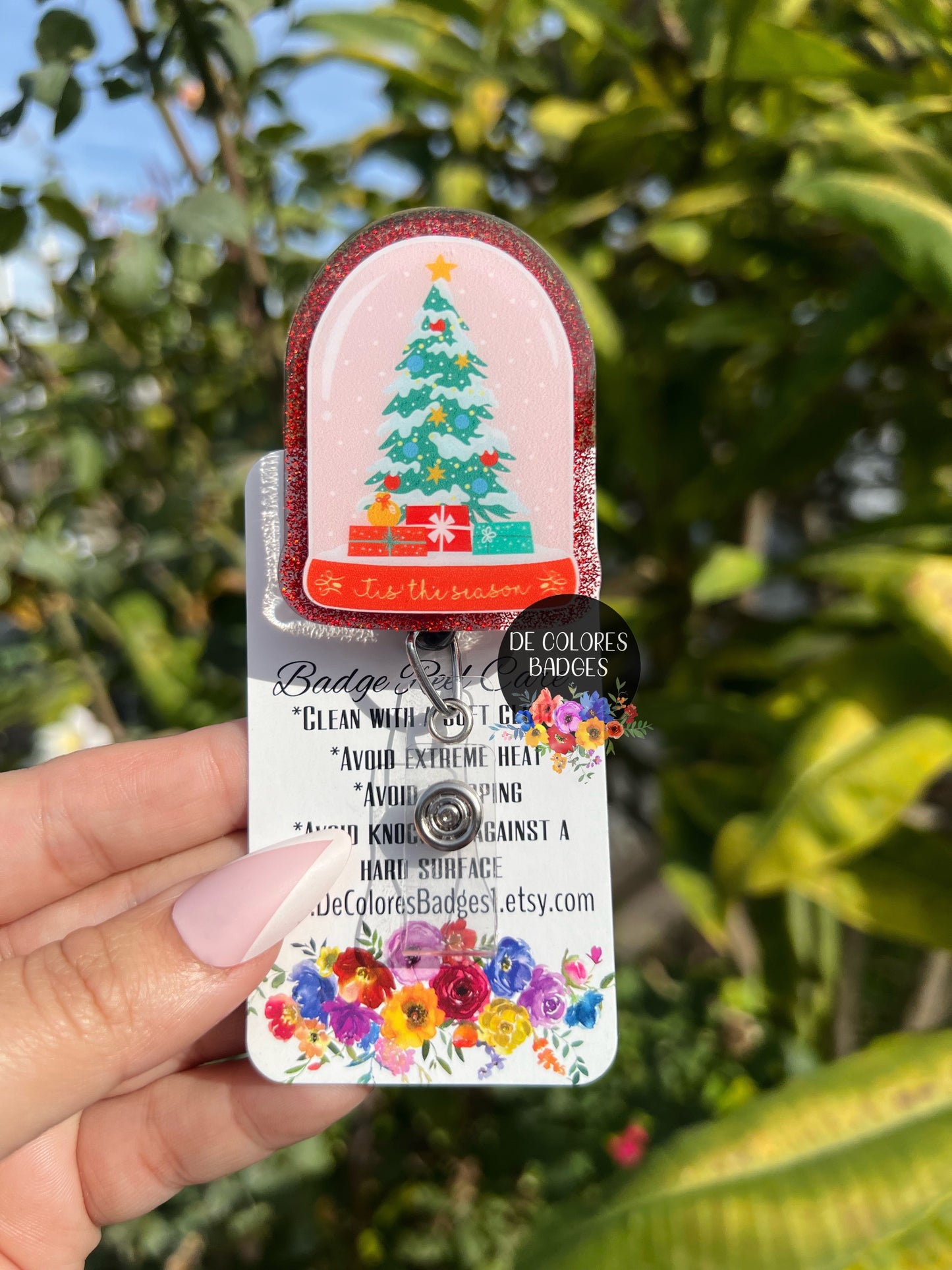 The Most Wonderful Time Of The Year Badge, Christmas Vibes Badge, Santa Claus Badge, Christmas Badge