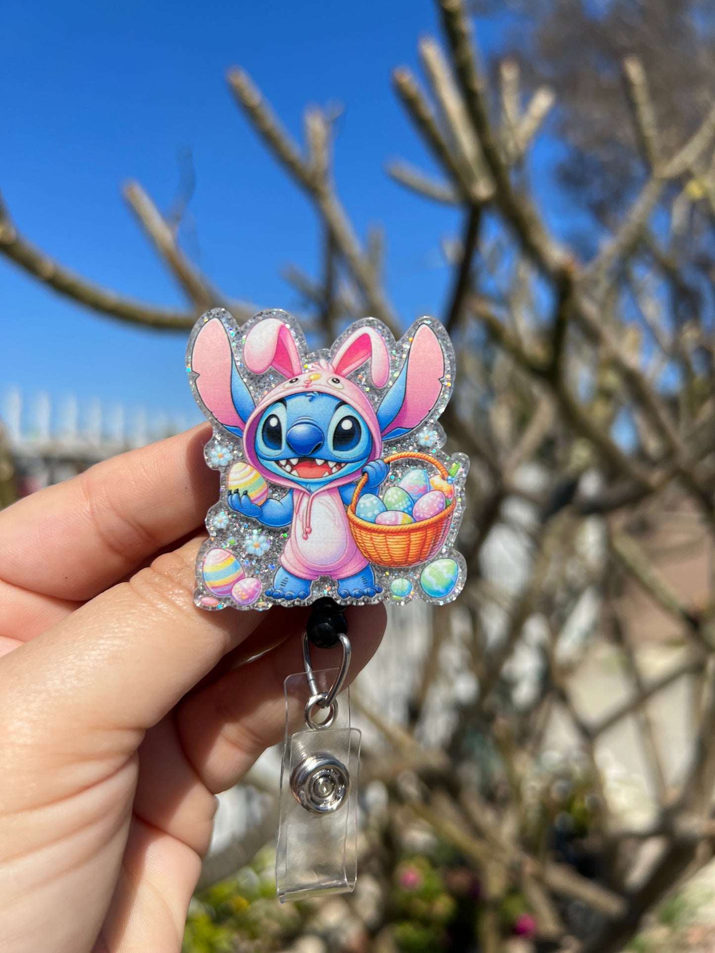Alien Bunny Badge