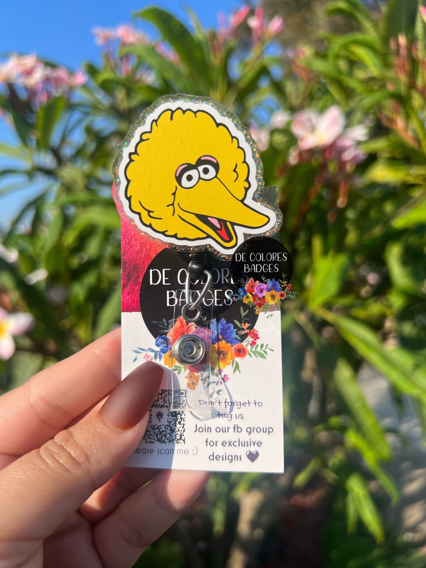 Big Bird Badge Buddy