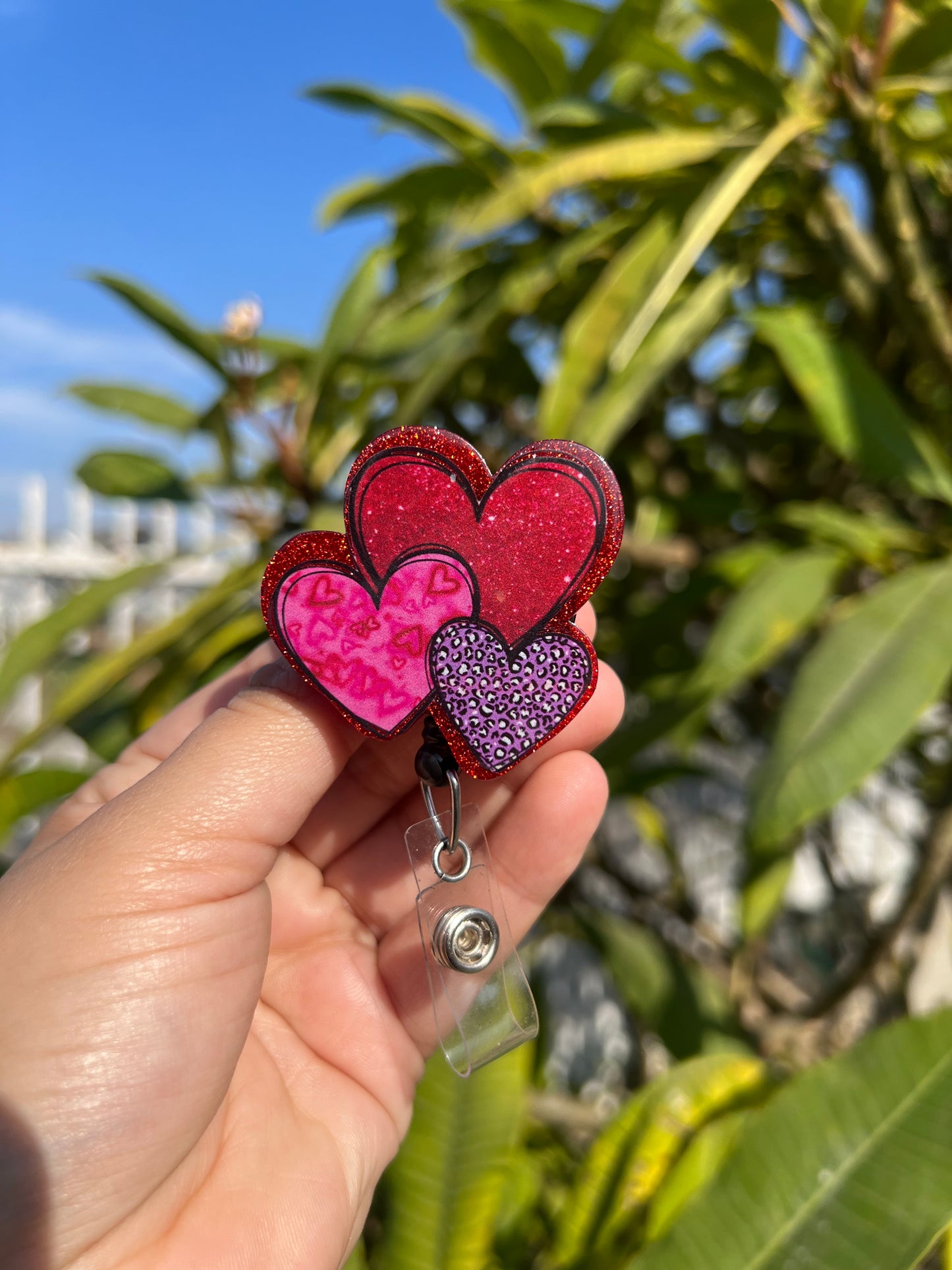 Triple Heart Badge